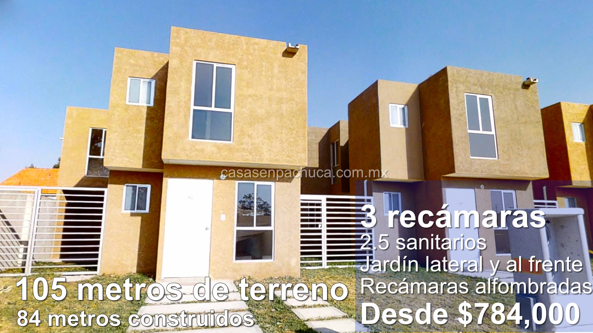 casas en venta en pachuca 3 recmaras